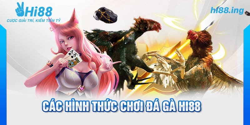 Các hình thức chơi Đá Gà Hi88 